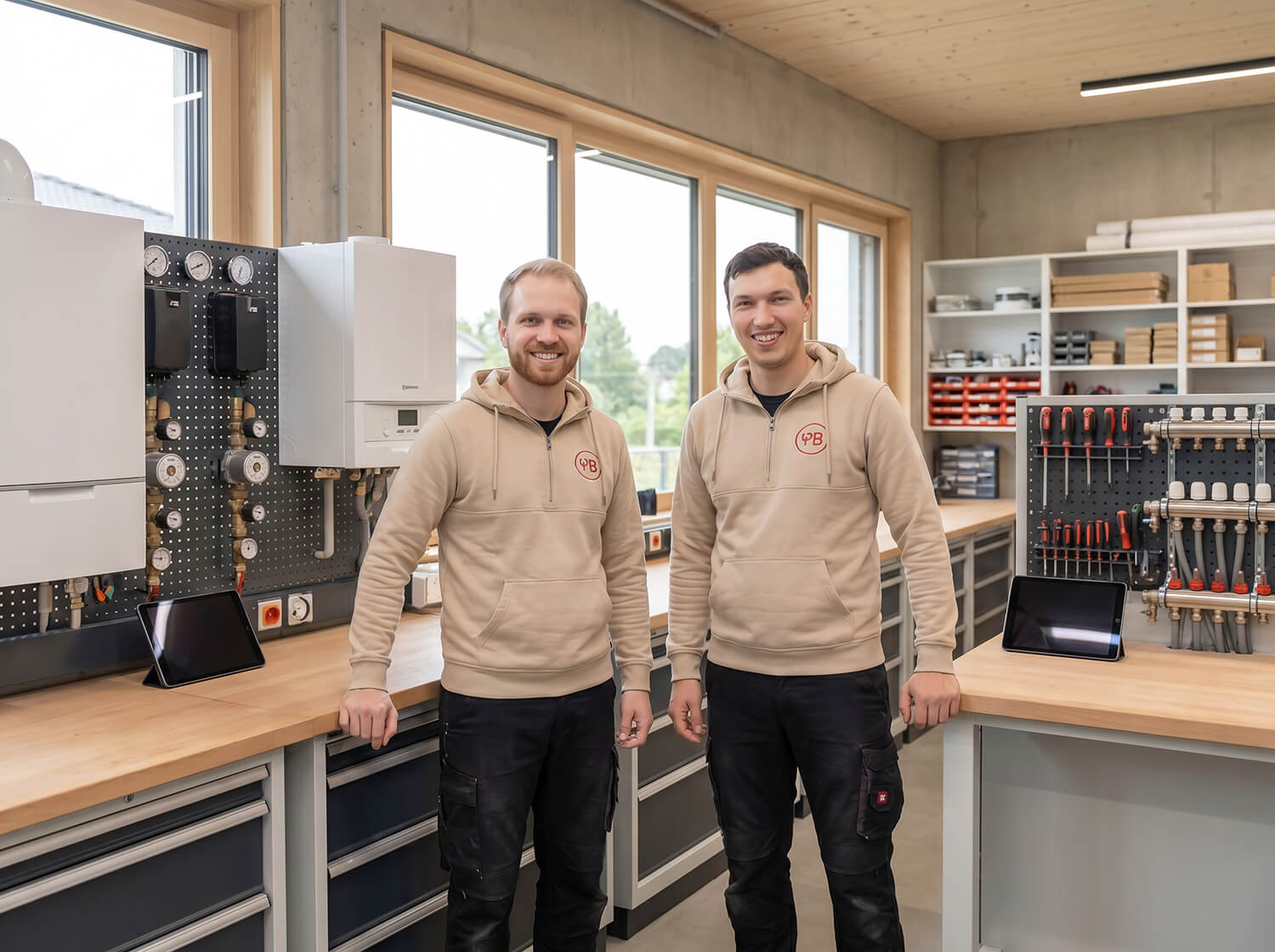 Wir sind Marvin und Niklas